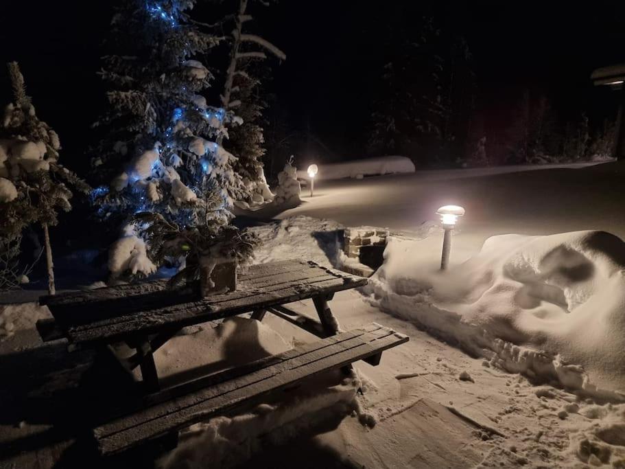Huvila Eraemaajaerven Rannalla Taivalkoskella Jokijarvi  Exterior photo