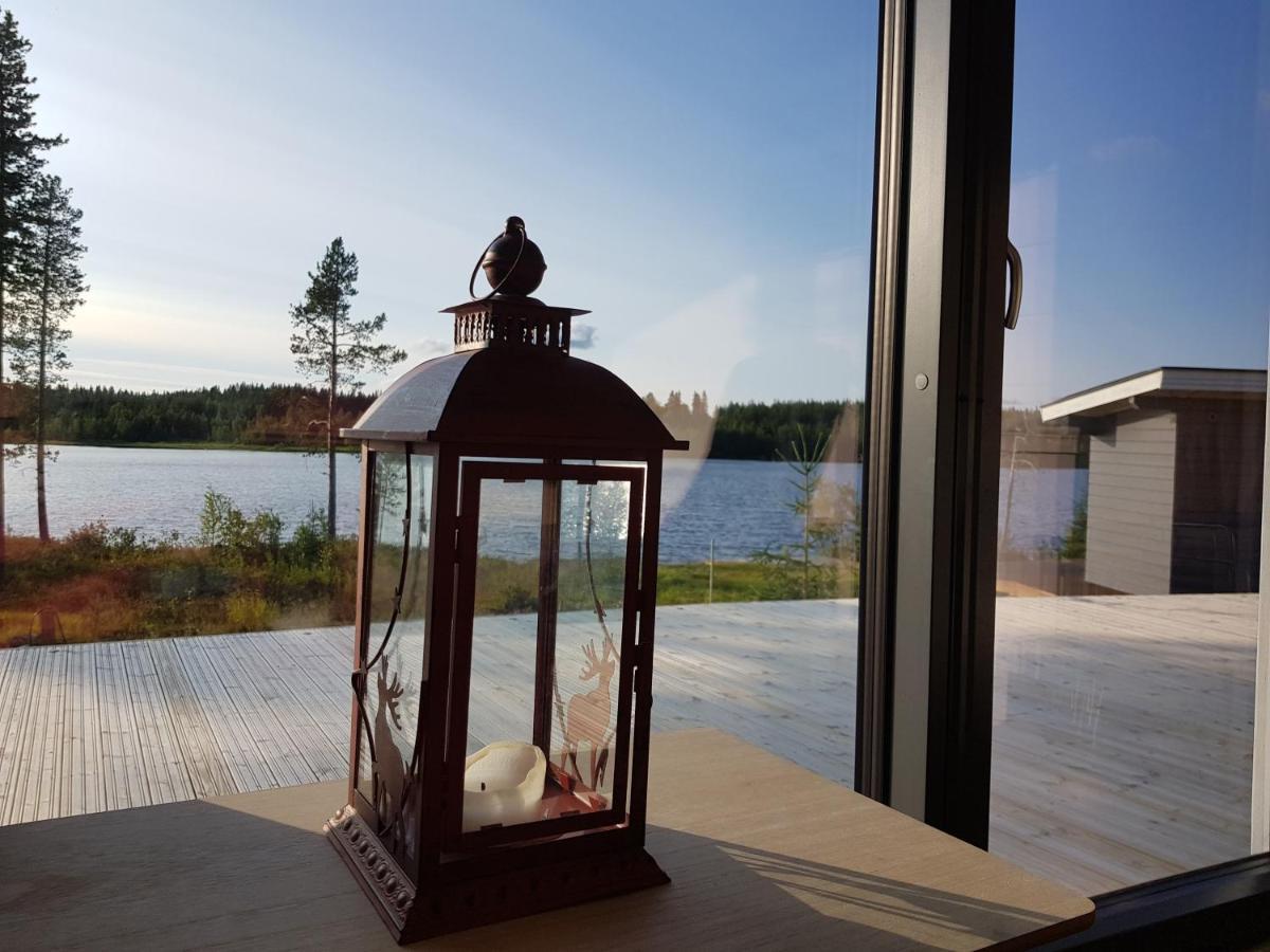 Huvila Eraemaajaerven Rannalla Taivalkoskella Jokijarvi  Exterior photo