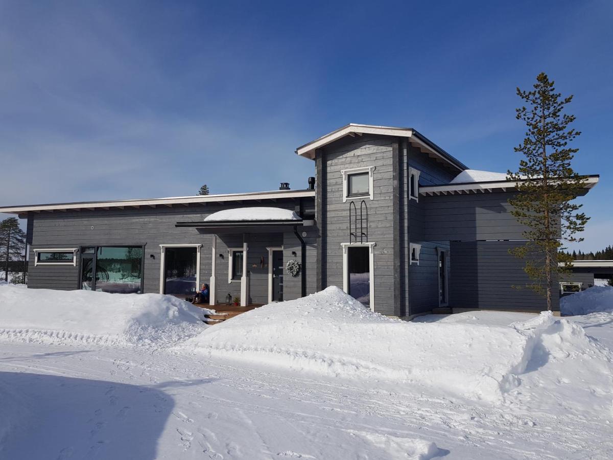 Huvila Eraemaajaerven Rannalla Taivalkoskella Jokijarvi  Exterior photo